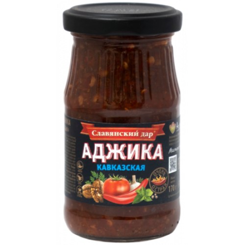 Соус овощной "Аджика кавказская"  170г 