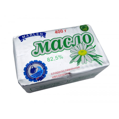 Масло сливочное Ромашка 82,5% 400г