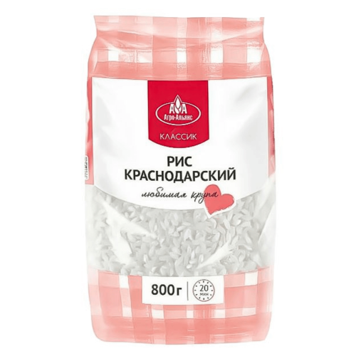 Агроальянс Классик Краснодарский рис 800г.