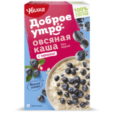 Увелка Каша овсяная  "Черника" 40г