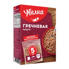 Гречневая ядрица "Увелка"  5*80 ,    400г