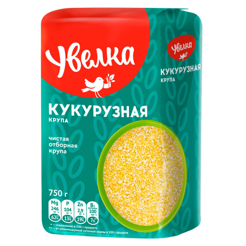 Увелка Крупа Кукурузная 750г