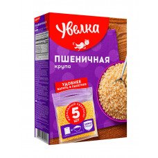 Крупа пшеничная "Увелка"  5*80 , 400г