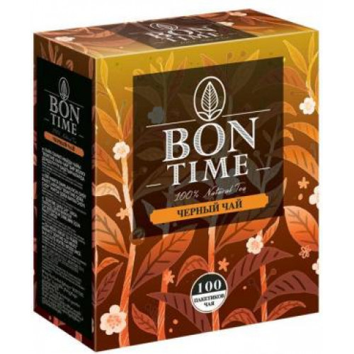  Чай черный "Bontime" 100 пак.