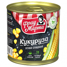 Кукуруза сладкая "Фрау Марта"     420г