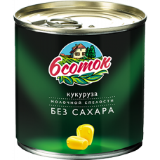 "Кукуруза без сахара" консервированная, 425 г