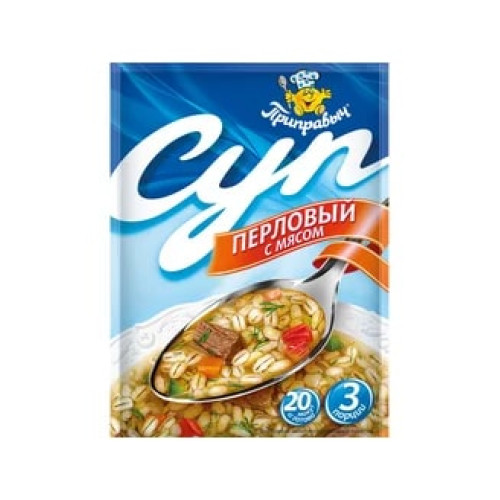 Суп Перловый с мясом 60г