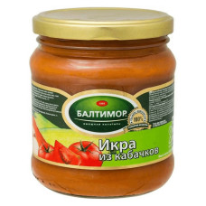 Икра из кабачков с луком 450г