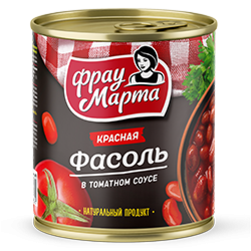 "Фрау Марта" Фасоль красная в т/с 310г