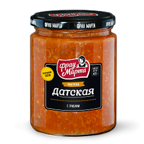 "Фрау Марта"  Закуска "Датская" с грибами 420г.